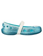 Crocs Balerini Keeley Frozen Flat - US Albastru deschis - Pool - Alb