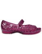 Crocs Balerini Kids' Isabella Glitter Flat - US Mov - Wild Orchid - Mov