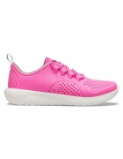 Crocs Pantofi Kids' LiteRide Pacer - US Roz - Electric Pink/White - Roz