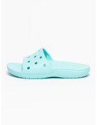 Crocs Papuci cu aspect perforat - Albastru aquamarin