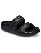 Crocs Papuci cu captuseala Femei - Classic Cozzy Overpuff 210074 - Negru - Negru