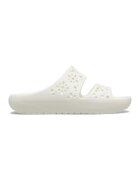 Crocs Papuci cu model floral Classic - Alb