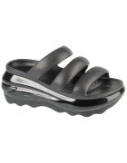 Crocs Papuci de dama - Classic Mega Crush Tripe Strap 209842 - Negru