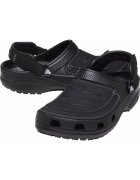 Crocs Saboti barbati - Piele ecologica/Cauciuc - Negru