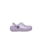 Crocs Saboti Classic Glitter Lined Clog Kids - US Mov - Lavender - Mov