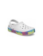 Crocs Saboti Copii - Off Court Glitter Band 209717 Clog - Alb - Gri