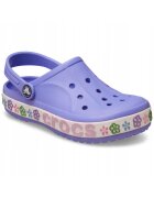 Crocs Saboti Copii Spuma Croslite - Bayaband Flower Band Clog - Violet - Violet