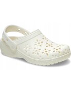 Crocs Saboti Copiii - Classic Floral Cut Out Clog - Alb - Alb