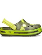 Crocs Saboti Crocband Multi-Graphic Clog - US Galben - Citrus - Alb