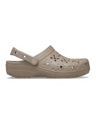 Crocs Saboti cu decupaje florale - Maro taupe