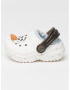 Crocs Saboti cu imprimeu desene animate - Alb/Portocaliu/Albastru