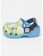 Crocs Saboti cu model slingback - Verde/Albastru deschis