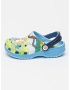Crocs Saboti cu perforatii - Verde/Albastru deschis