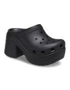 Crocs Saboti cu toc masiv Siren - Negru