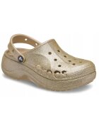 Crocs Saboti Femei Spuma Croslite - Baya Platform Glitter 208459 Clog - Maro - Maro
