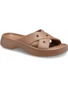 Crocs Saboti Femei Spuma Croslite - Women Cross 210840 Strap - Maro -