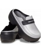 Crocs Saboti Femei - Stomp Loafer 209937 Clog - Argintiu - Argintiu