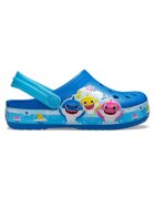 Crocs Saboti Fun Lab Baby Shark Band Clog - US Albastru - Bright Cobalt - Alb