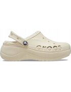 Crocs Saboti Izolati Femei - Baya Platform Lined 208708 Clog - Bej -