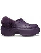 Crocs Saboti Izolati Femei Croslite - Platforma Stomp Lined Clog - Violet -