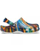 Crocs Saboti Kids' Classic Out of this World II Clog 20-21 EU - C5 US Albastru - Bright Cobalt/White