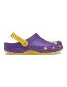 Crocs Saboti slingback cu imprimeu - Galben/Ametist