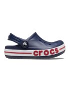Crocs Saboti slingback cu logo in relief pe talpa - Alb/Albastru ultramarin