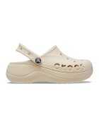 Crocs Saboti slingback cu perforatii - Alb fildes