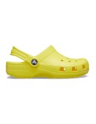 Crocs Saboti slingback cu perforatii Classic - Galben deschis