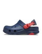 Crocs Saboti slingback cu perforatii - Rosu/Bleumarin