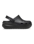 Crocs Saboti slingback cu talpa wedge si aspect perforat Cutie - Negru