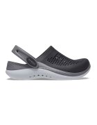 Crocs Saboti slingback de cauciuc - Negru/Gri