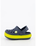 Crocs Saboti slingback relaxed fit Crocband - Verde neon/Bleumarin