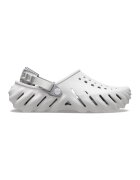 Crocs Saboti slingback unisex cu aspect masiv Echo - Alb