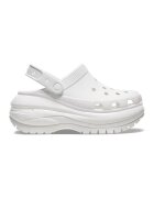 Crocs Saboti slingback wedge Mega Crush - Alb