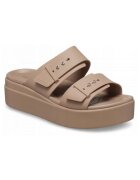 Crocs Sandale Dama - Brooklyn 207431 Low Wedge - Maro - 41-42