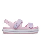 Crocs Sandale de cauciuc cu detalii logo Cruiser - Lila/Roz