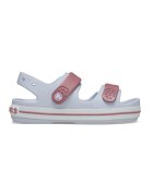 Crocs Sandale de cauciuc cu detalii logo Cruiser - Rosu stins/Albastru deschis