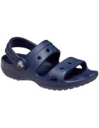 Crocs Sandale slingback cu model uni - Albastru