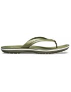 Crocs Slapi Crocband Flip 36-37 EU - M4/W6 US Verde - Army Green/White