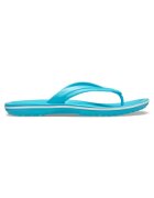 Crocs Slapi Crocband Flip - US Albastru deschis - Digital Aqua - Alb
