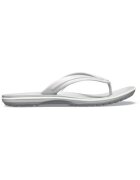 Crocs Slapi Crocband Flip - US Gri - Light Grey/White - Gri