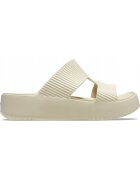 Crocs Slapi Femei - Getaway Groove Platform 210701 Strap - Bej - Bej