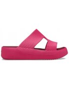 Crocs Slapi Femei - Getaway Groove Platform 210701 Strap - Roz - Roz