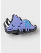 Crocs Talisman cu dinozaur pentru saboti Jibbitz - Alb/Lila