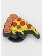 Crocs Talisman in forma de pizza - pentru saboti - Galben pai/Rosu inchis