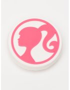 Crocs Talisman pentru saboti Jibbitz Barbie - Alb/Roz deschis