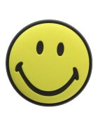 Crocs Talisman Smiley Face pentru saboti Jibbitz - Negru/Galben