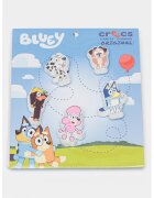 Crocs Talismane pentru saboti - Roz deschis/Alb optic/Albastru deschis