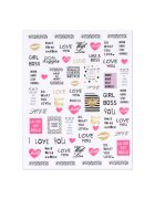 Cupio Abtibild unghii Love WG826
